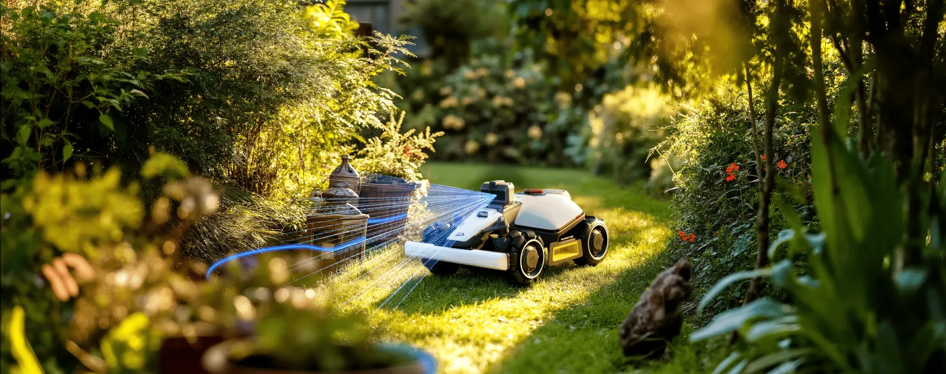 Robotic mowing for commercial landscapes