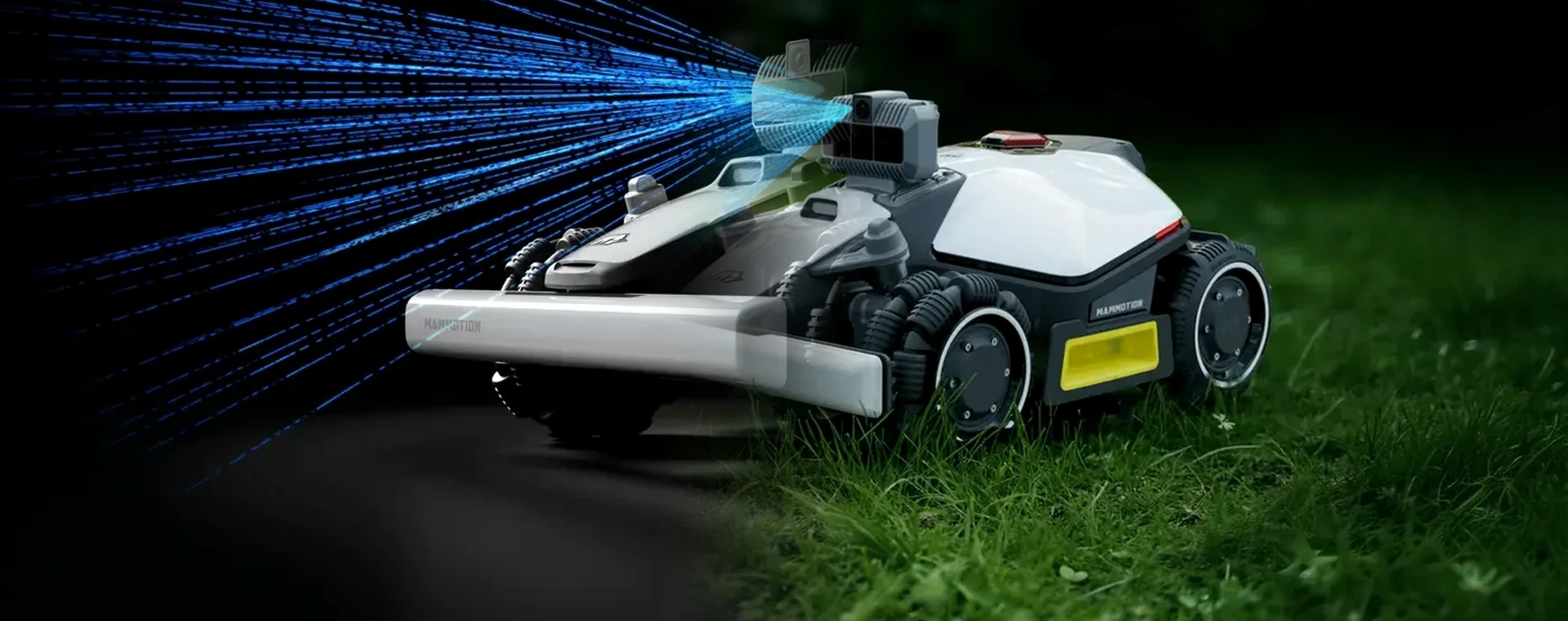 Robotic mowing technology in action